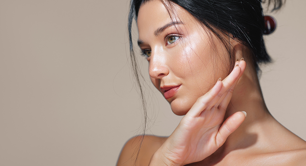 Premium Facials in Orange County - Smooth, Radiant Skin Starts Here Woman with smooth, glowing skin after professional facial treatment in Orange, CA